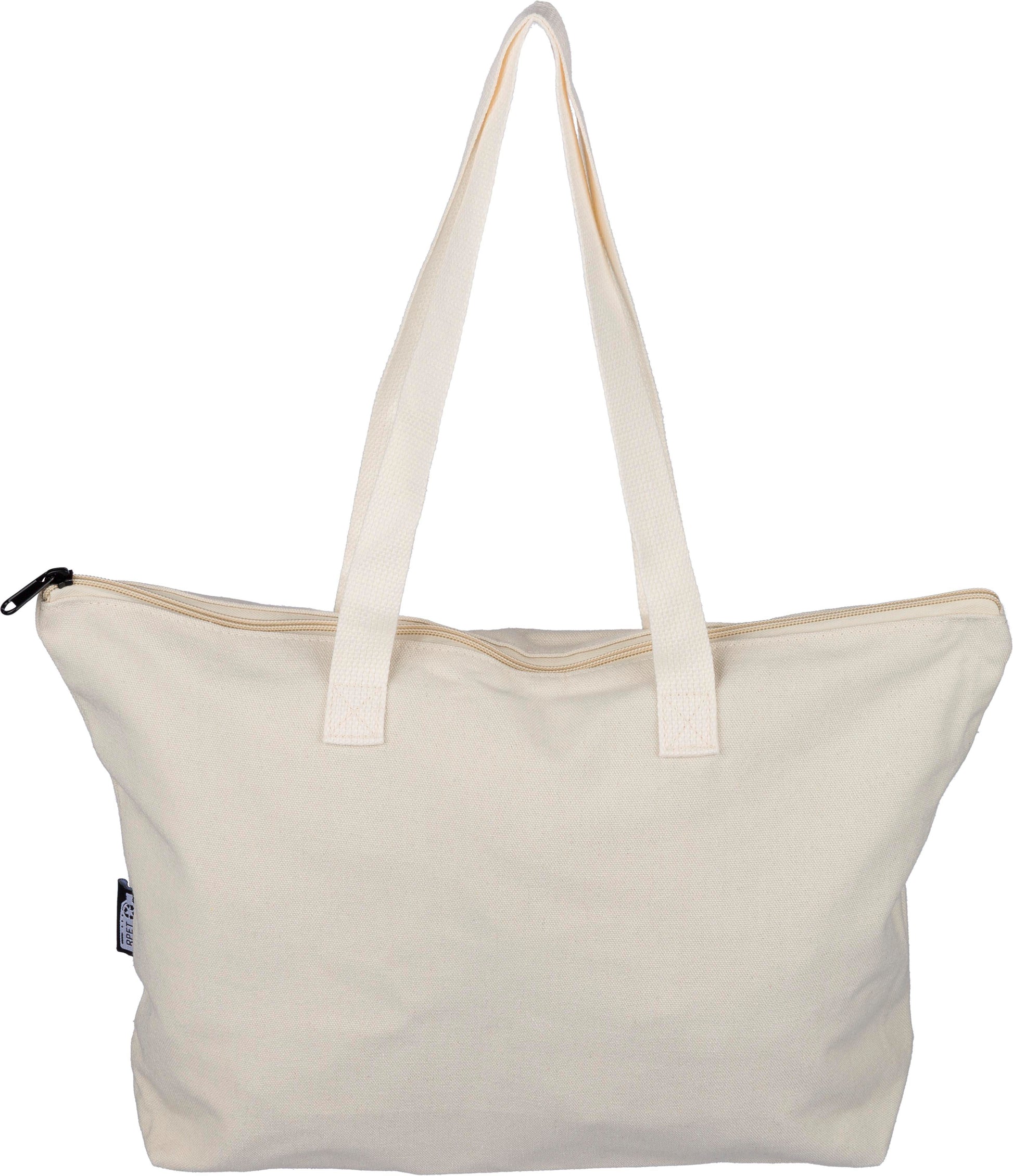 Tragetasche aus recyceltem Polycotton (330 g/m2) Malina