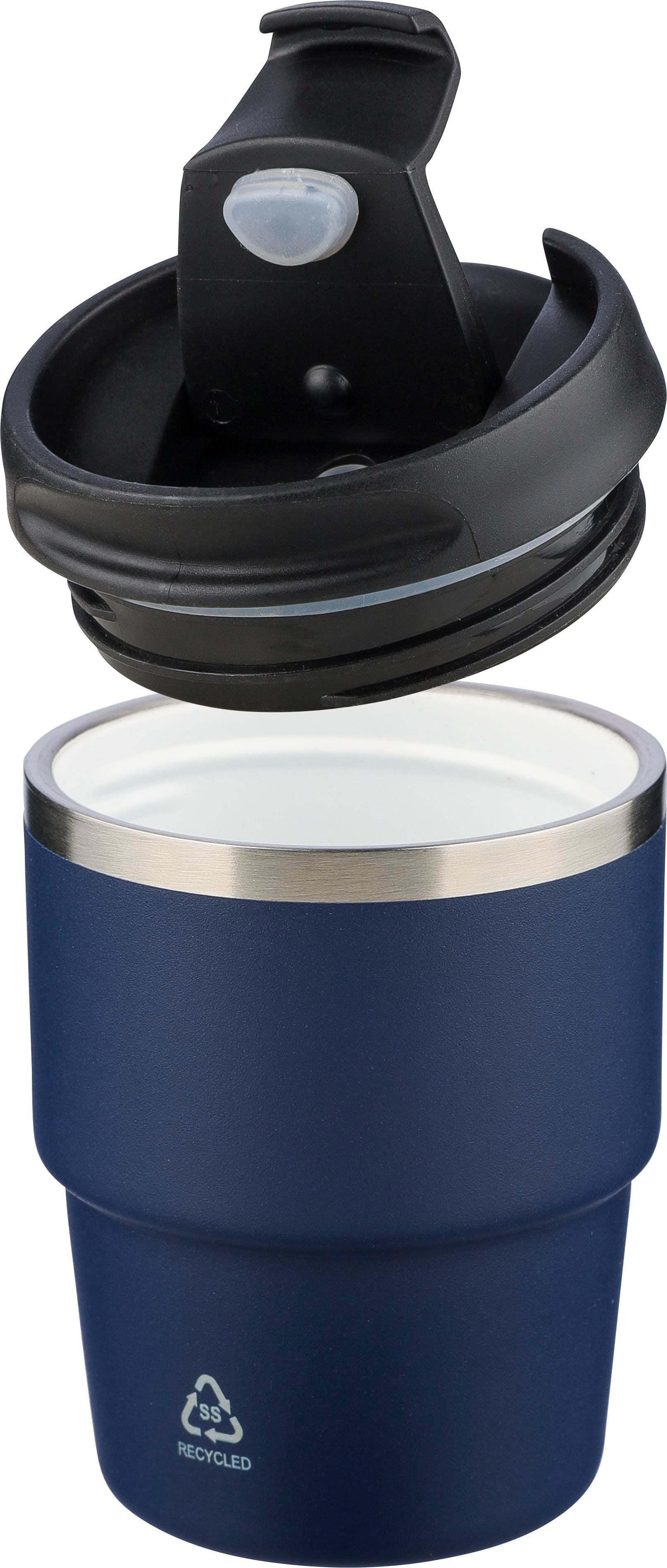 Recycelter Edelstahl-Becher mit doppelter Wand (175 ml) Oli
