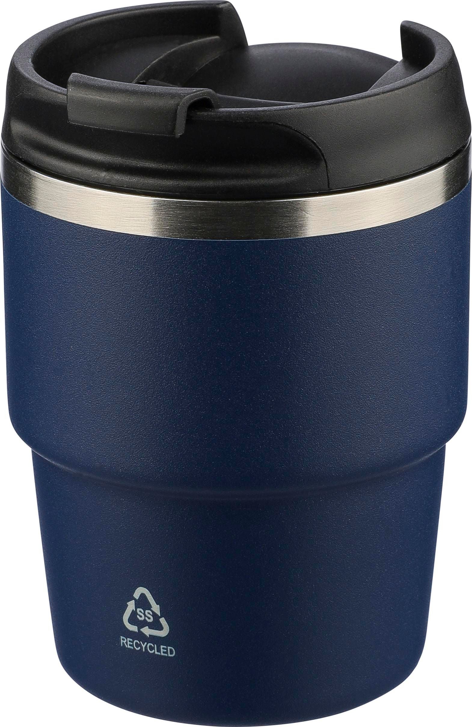 Recycelter Edelstahl-Becher mit doppelter Wand (175 ml) Oli