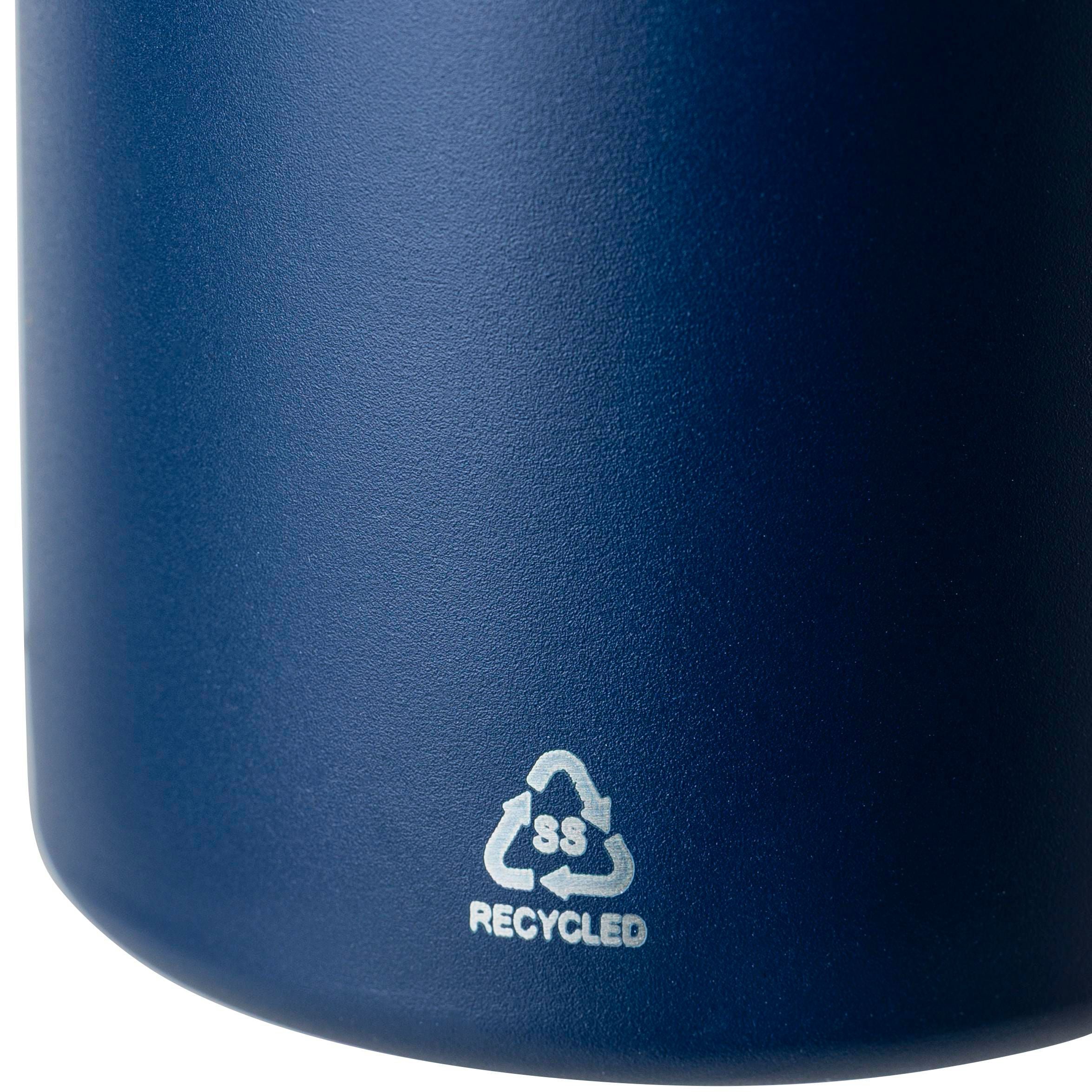 Recycelte doppelwandige Flasche aus Edelstahl 600 ml Mace