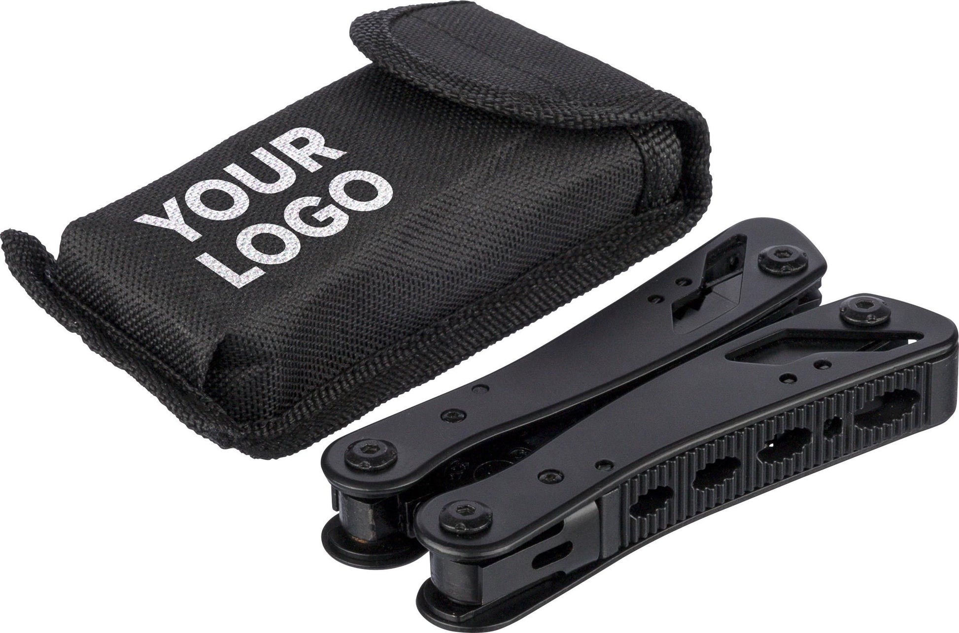 Schwarzes Aluminium-Multitool Ariane
