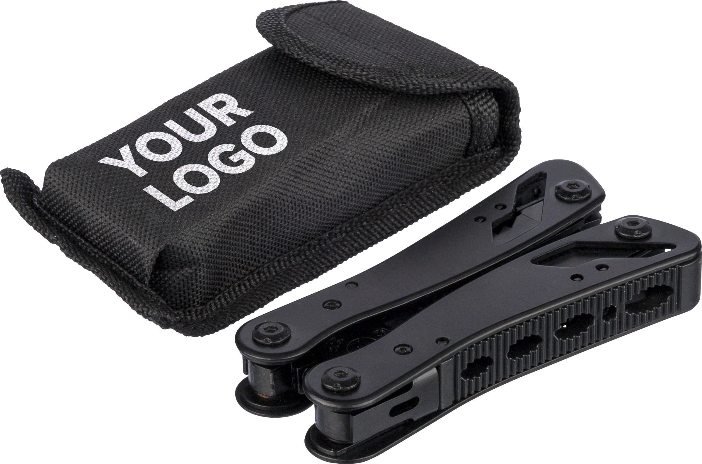 Schwarzes Aluminium-Multitool Ariane
