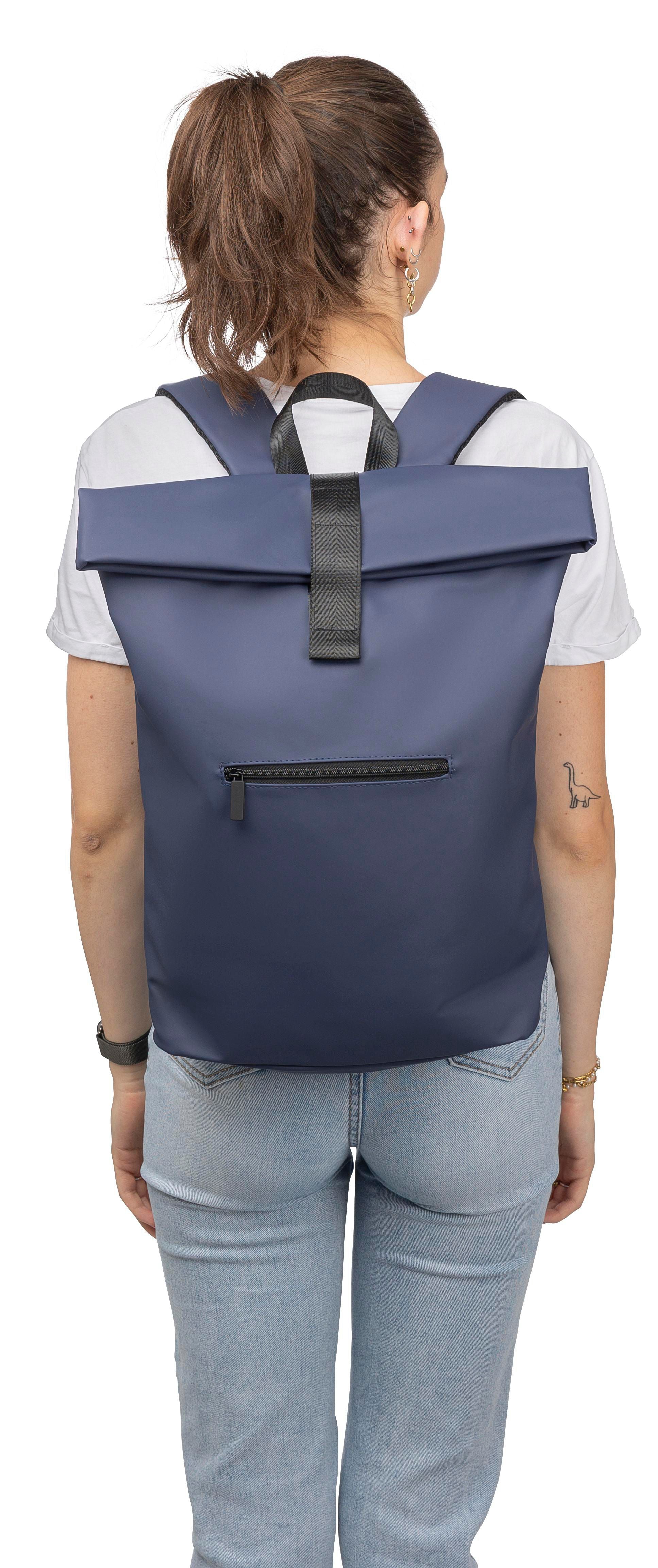 Recycelter PU-Rucksack Naiya