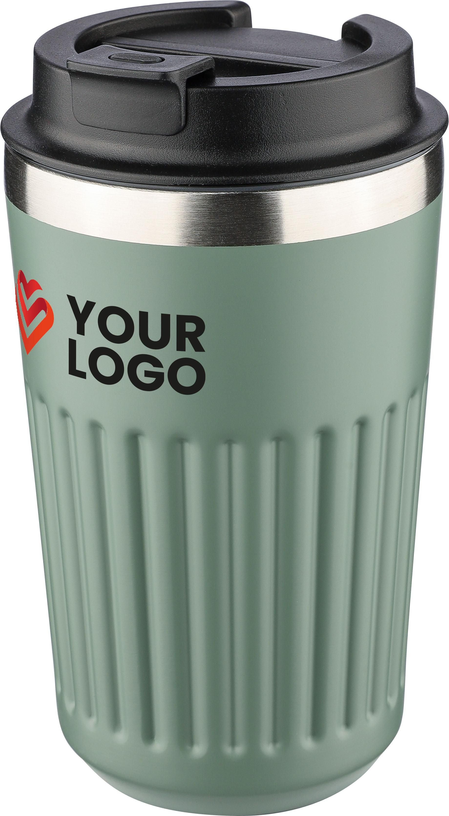 Recycelter Edelstahl-Reisebecher (400 ml) Chiara