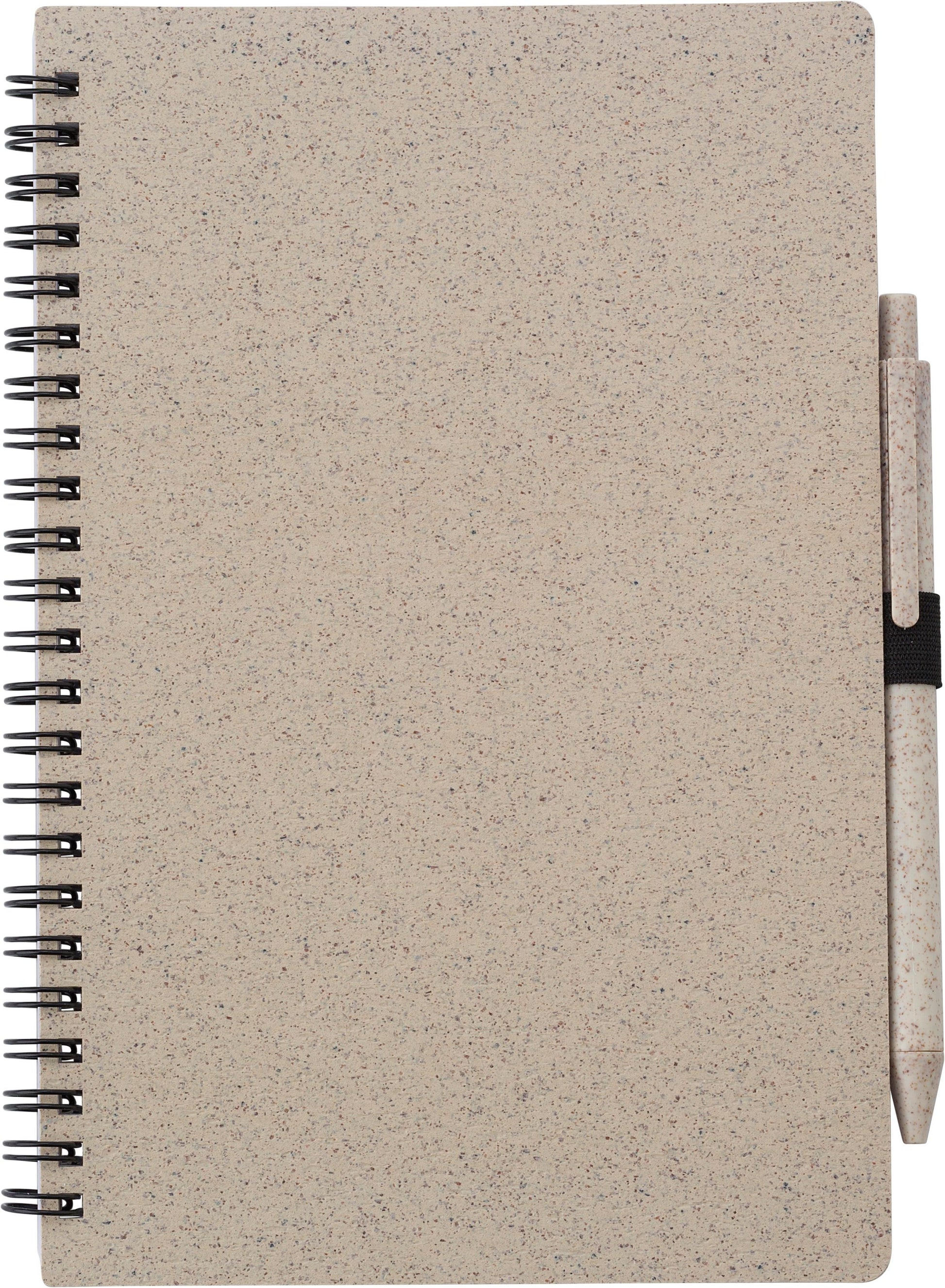 Notizbuch Massimo | Weizenstroh | A5 | Liniert