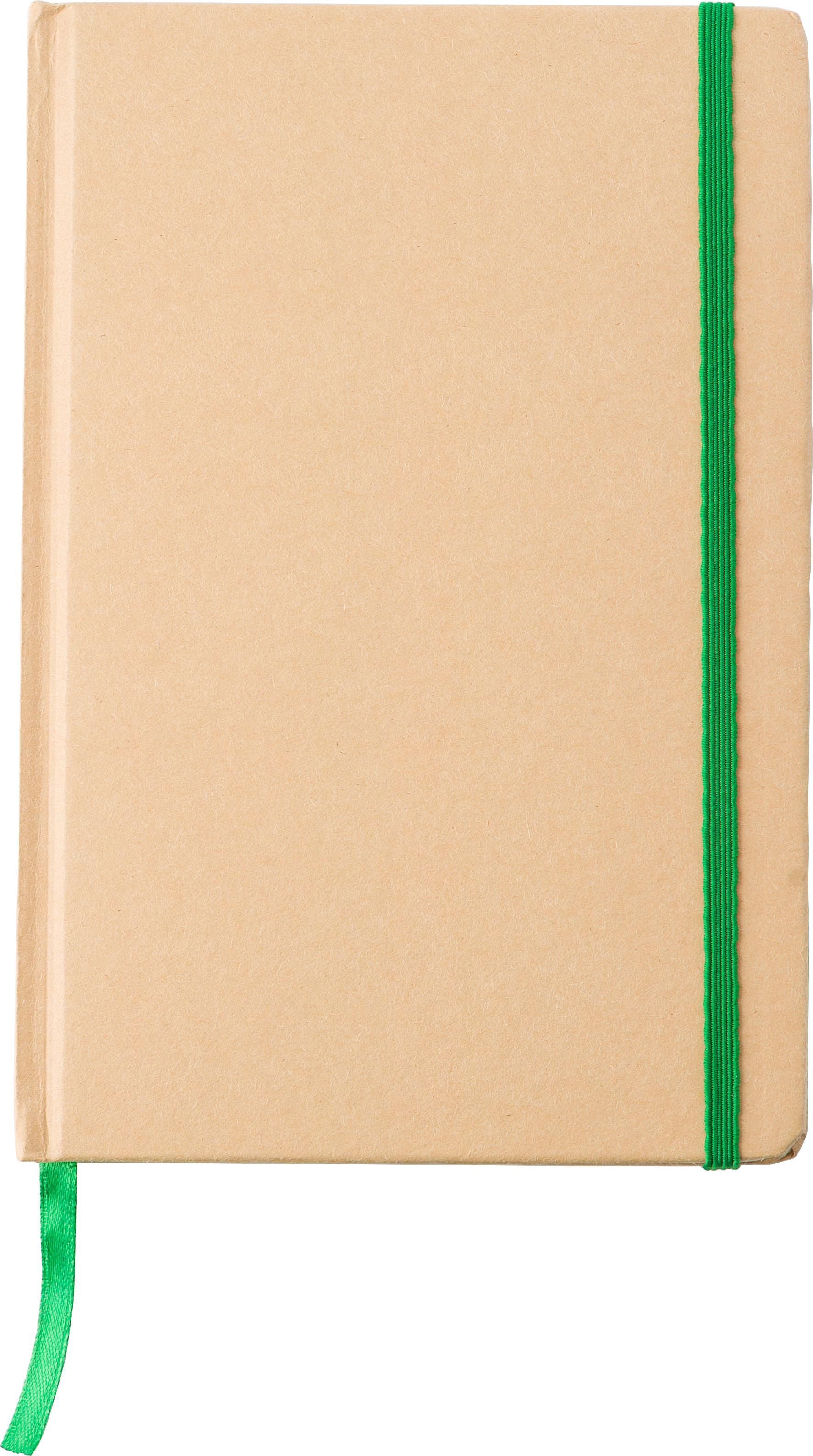 Notizbuch Gianni | Recycelter Karton | A5 | Liniert