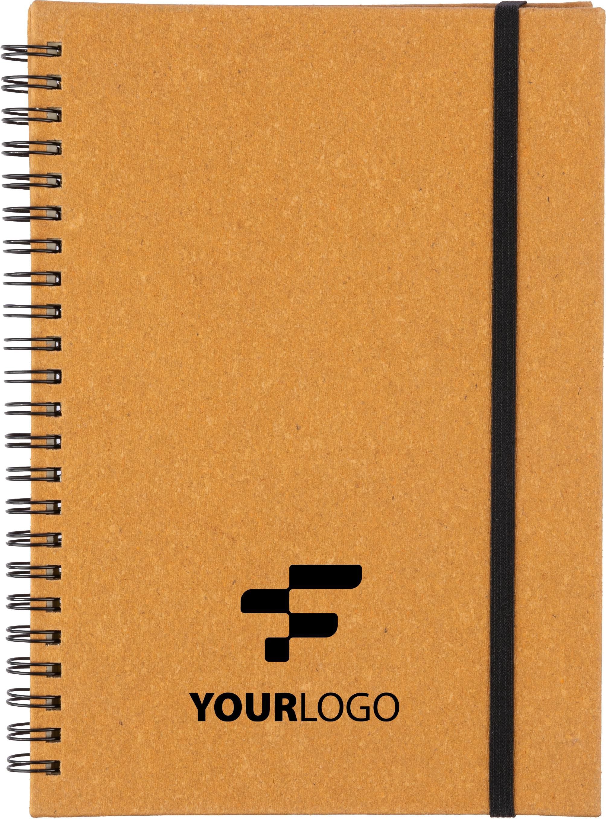Notizbuch Egon | Recyceltes Leder | A5 | Liniert