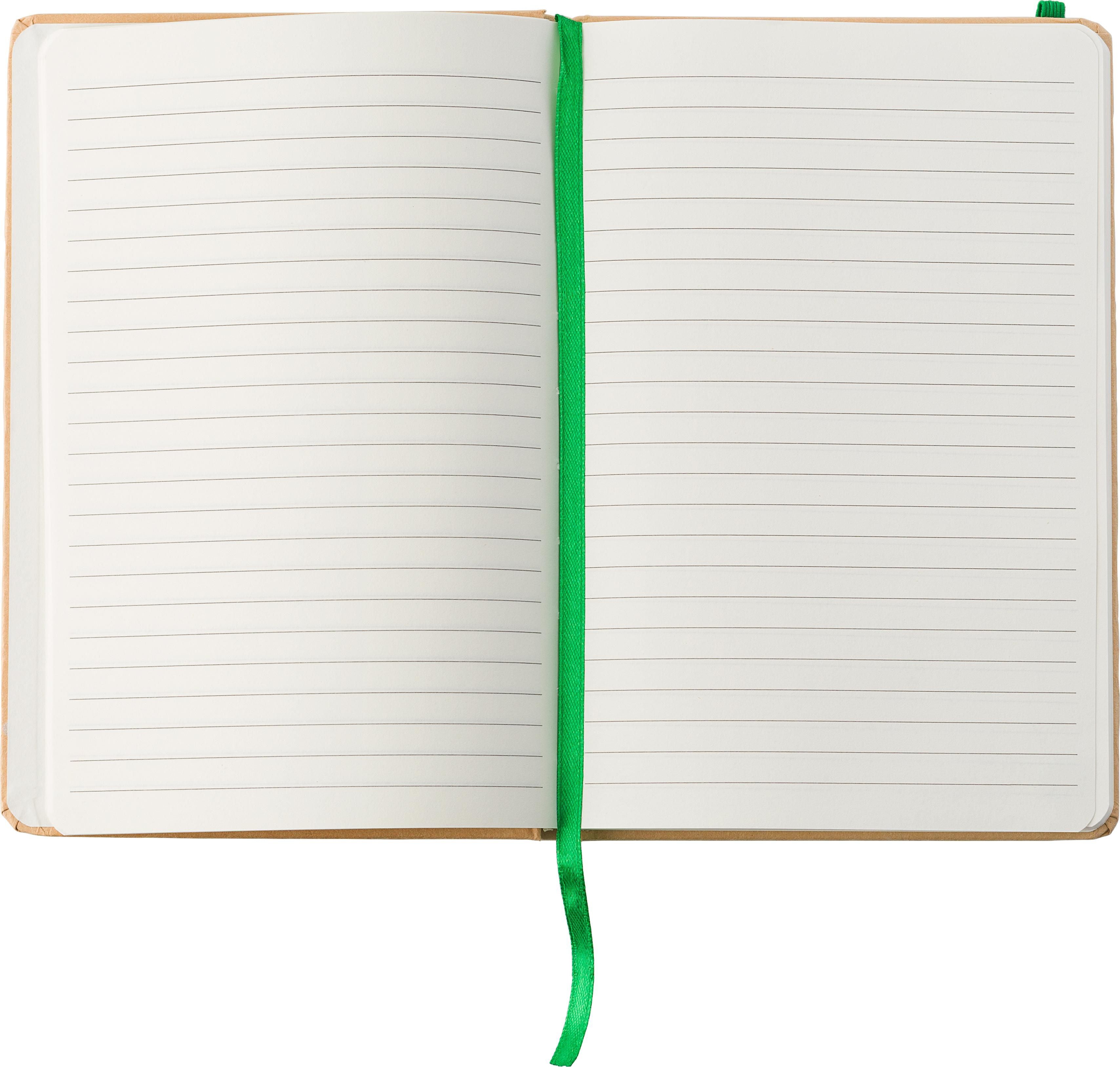 Notizbuch Gianni | Recycelter Karton | A5 | Liniert