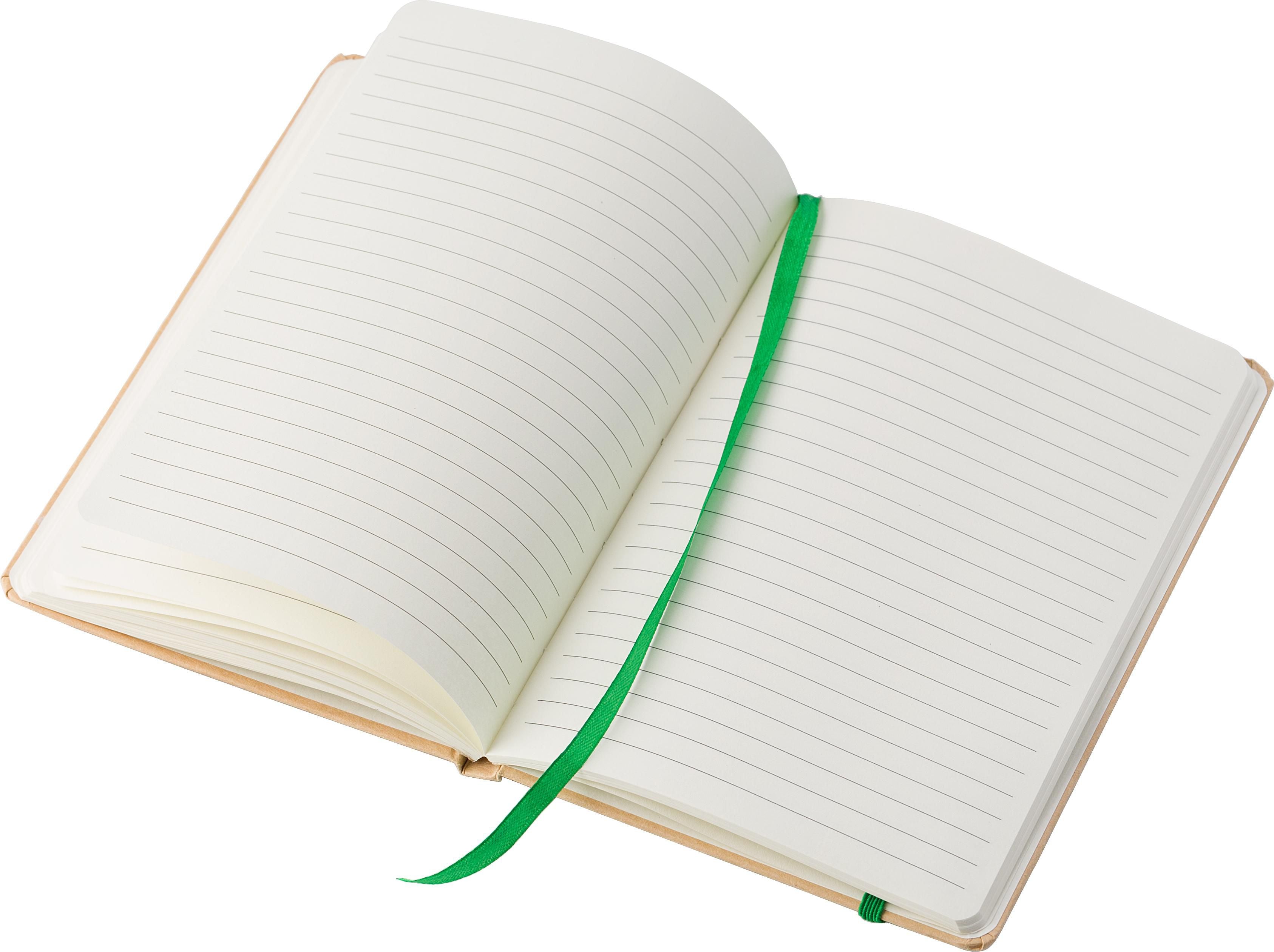 Notizbuch Gianni | Recycelter Karton | A5 | Liniert