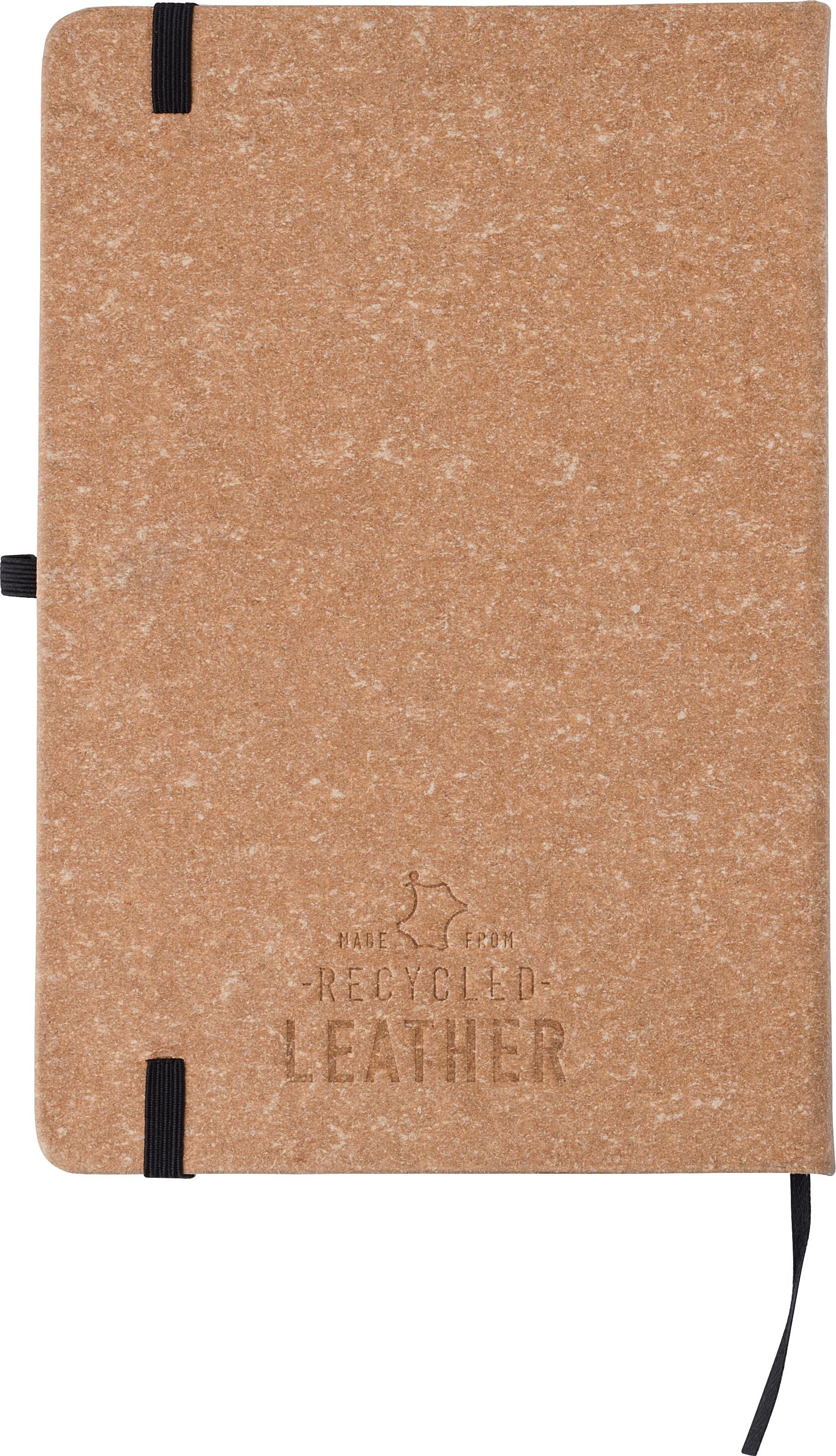 Notizbuch Gianna | Recyceltes Leder | A5 | Liniert