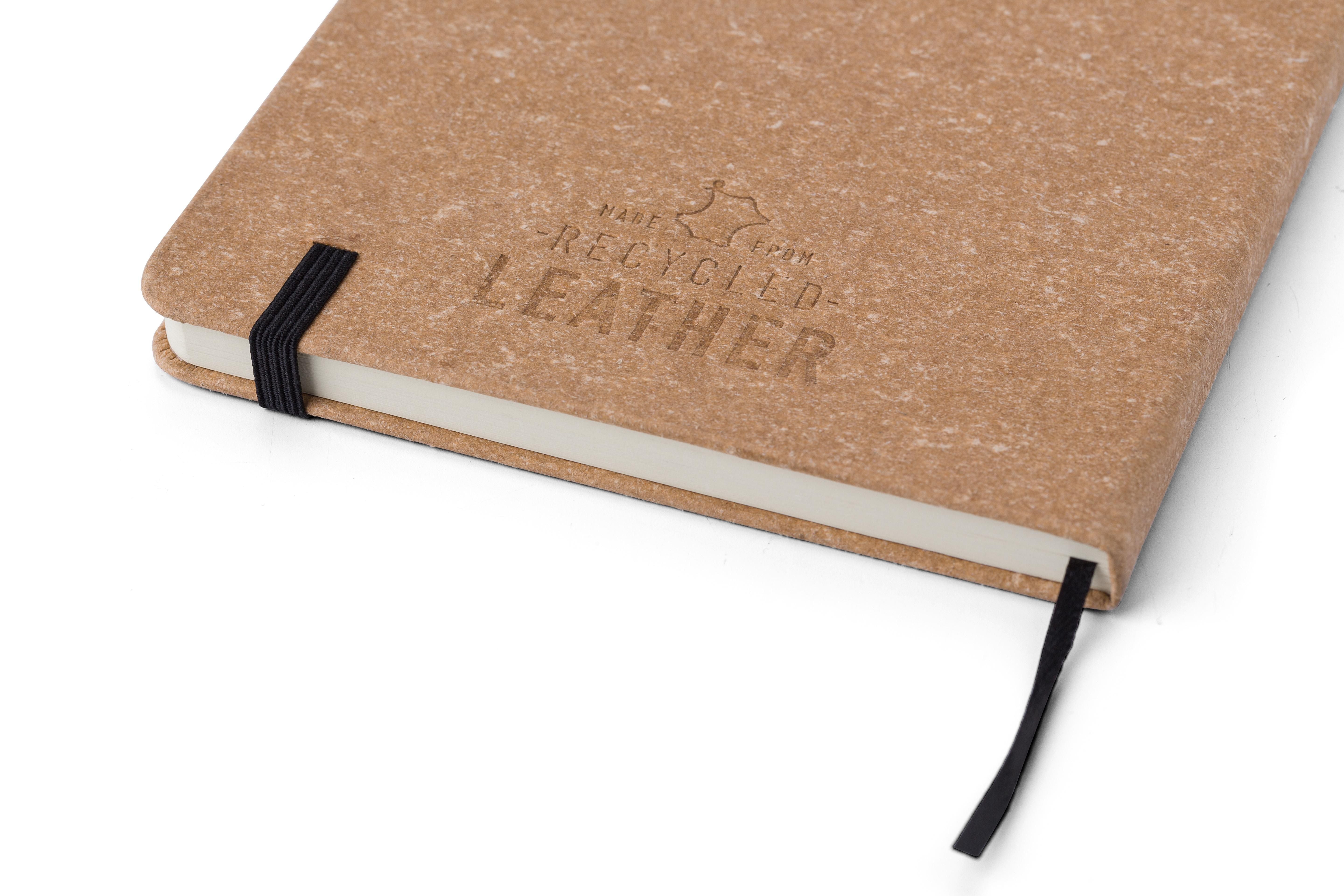 Notizbuch Gianna | Recyceltes Leder | A5 | Liniert
