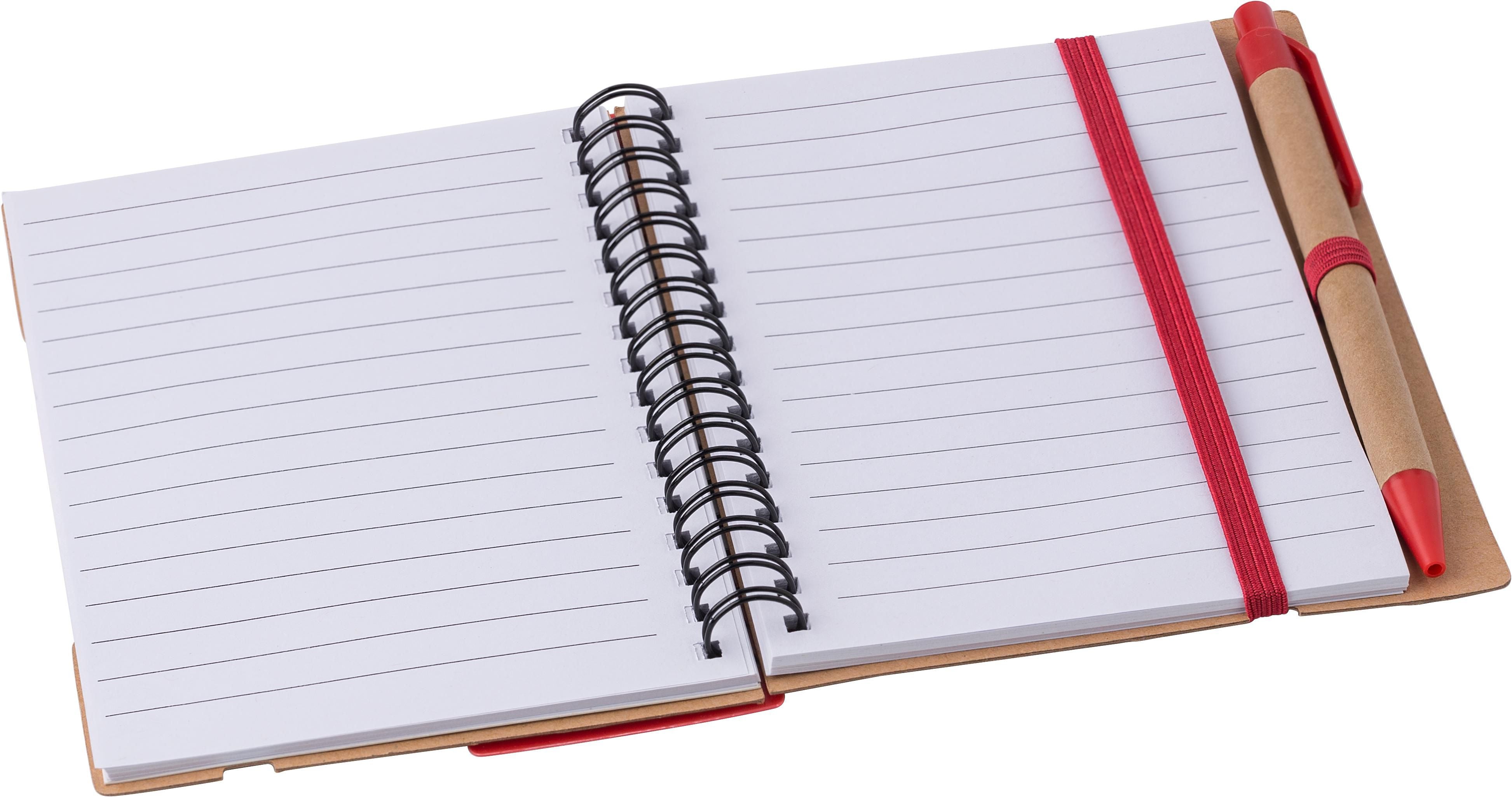 Notizbuch aus Karton Angela