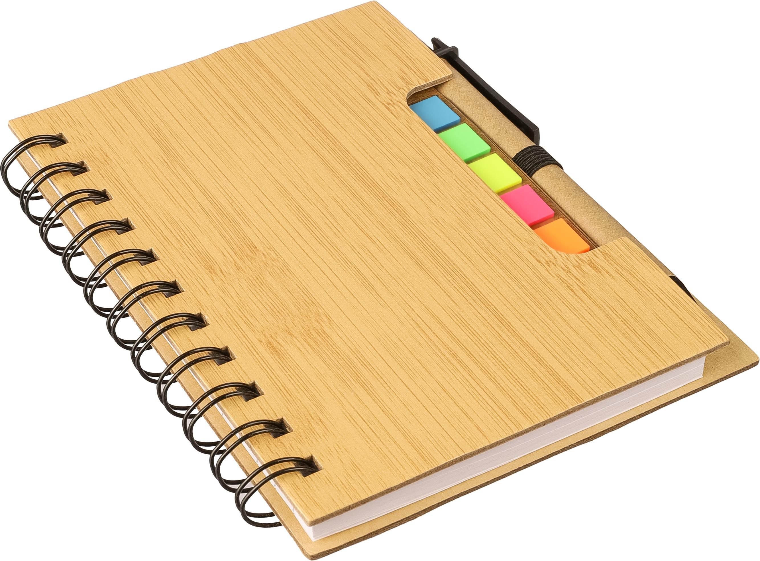 Ringbuch mit Kugelschreiber Niall