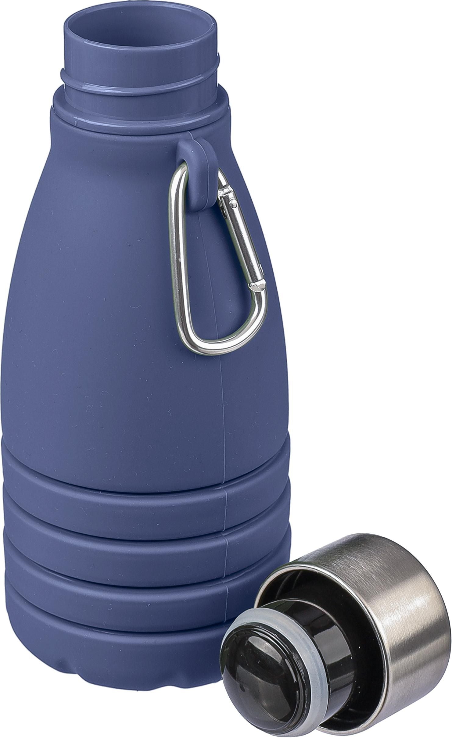 Faltbare Silikon-Trinkflasche Erin 550 ml