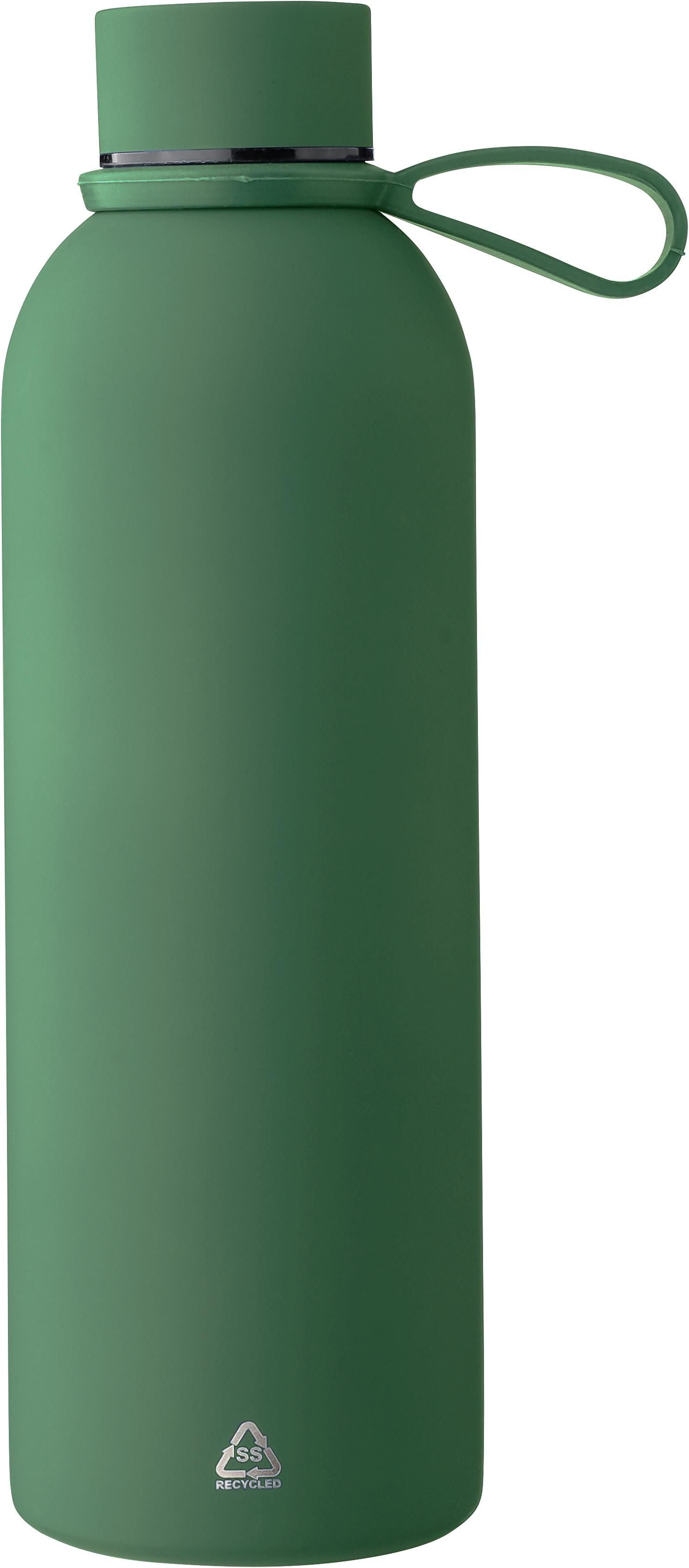 Recycelte doppelwandige Trinkflasche aus Edelstahl 500 ml Sena