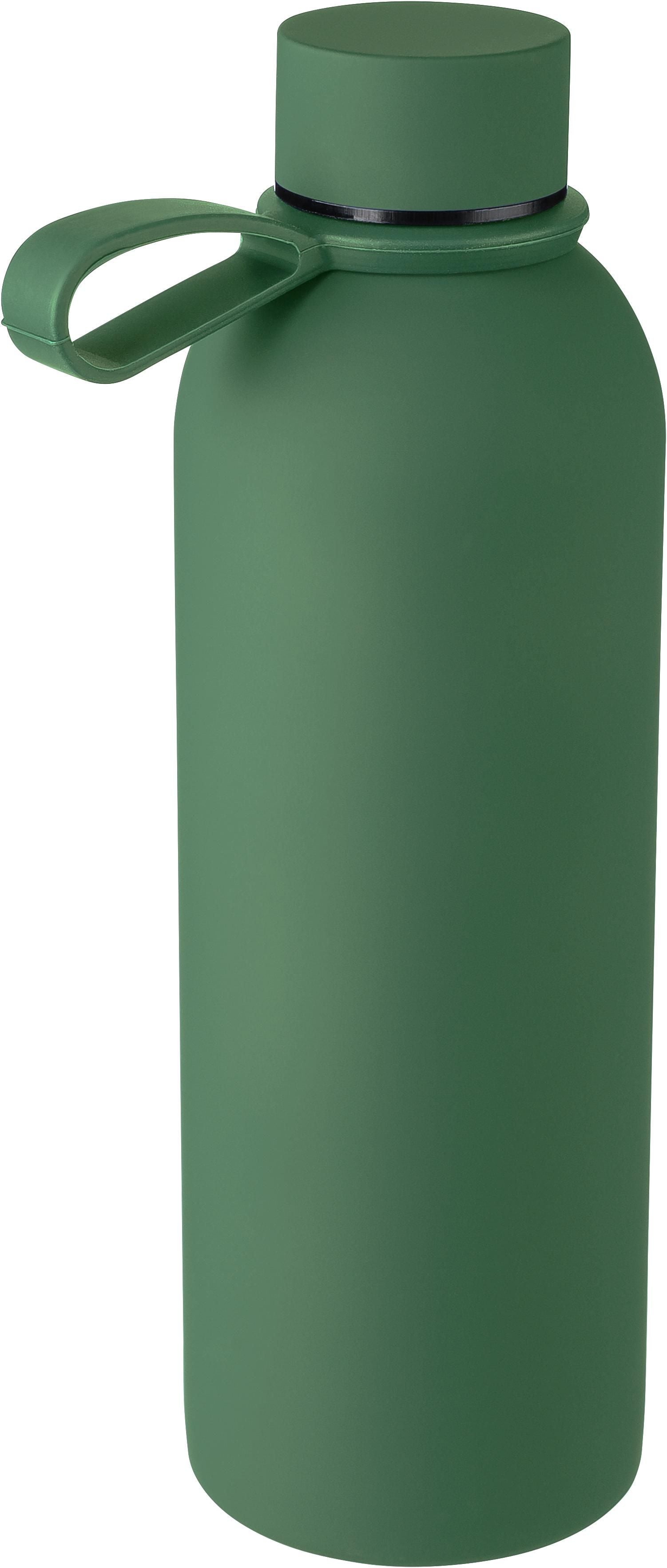 Recycelte doppelwandige Trinkflasche aus Edelstahl 500 ml Sena