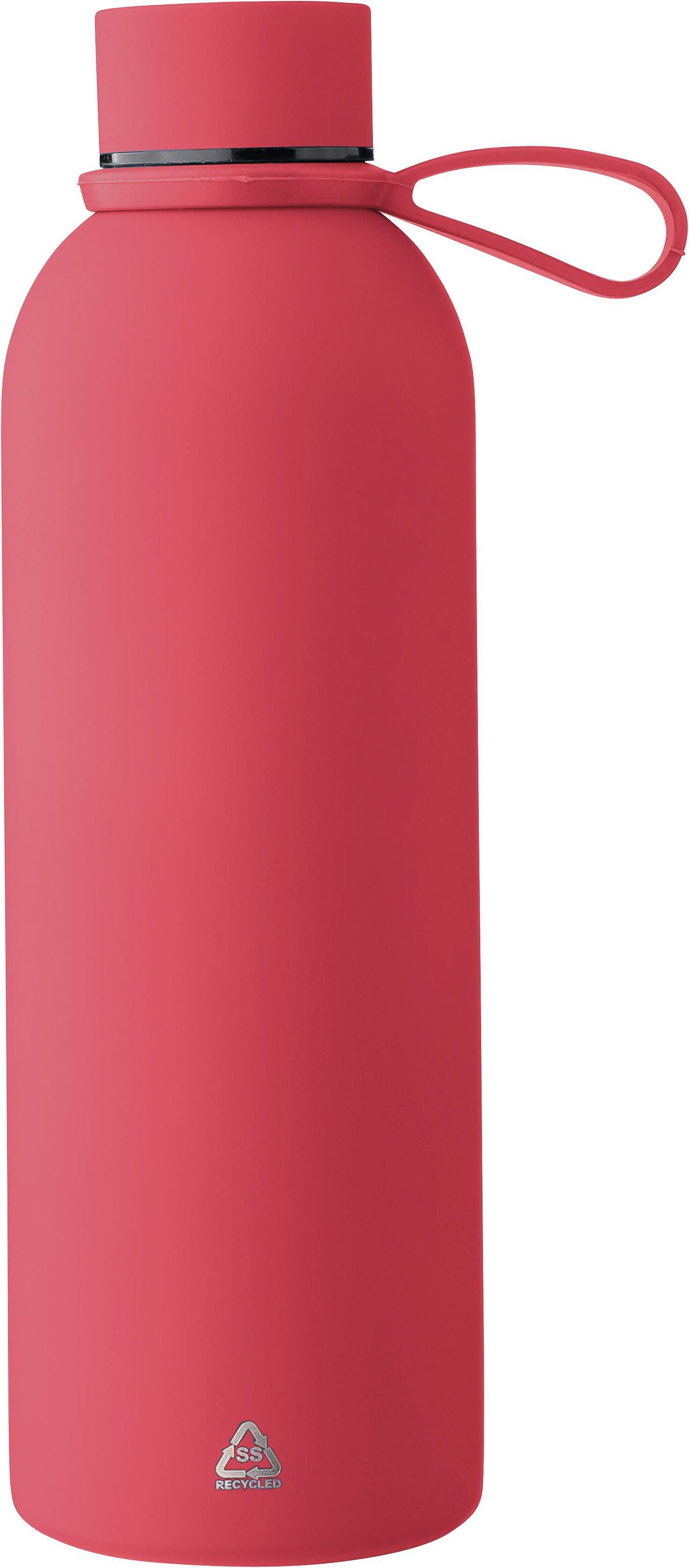 Recycelte doppelwandige Trinkflasche aus Edelstahl 500 ml Sena