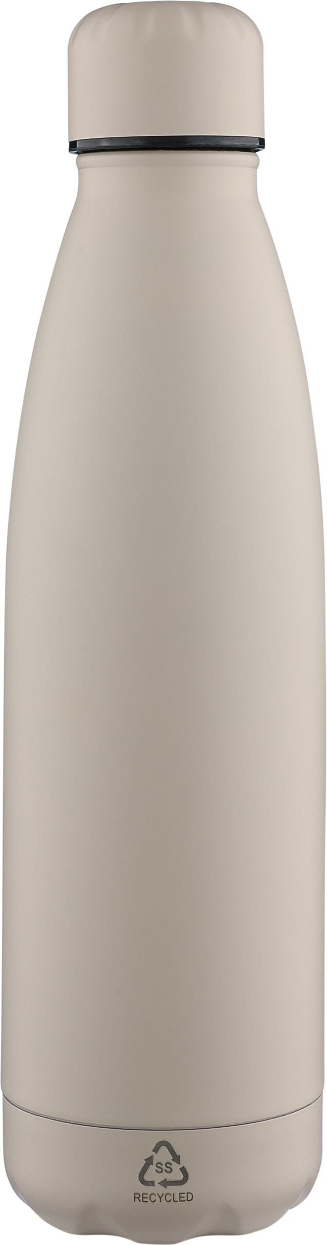 Recycelte doppelwandige Trinkflasche 500 ml Sunny