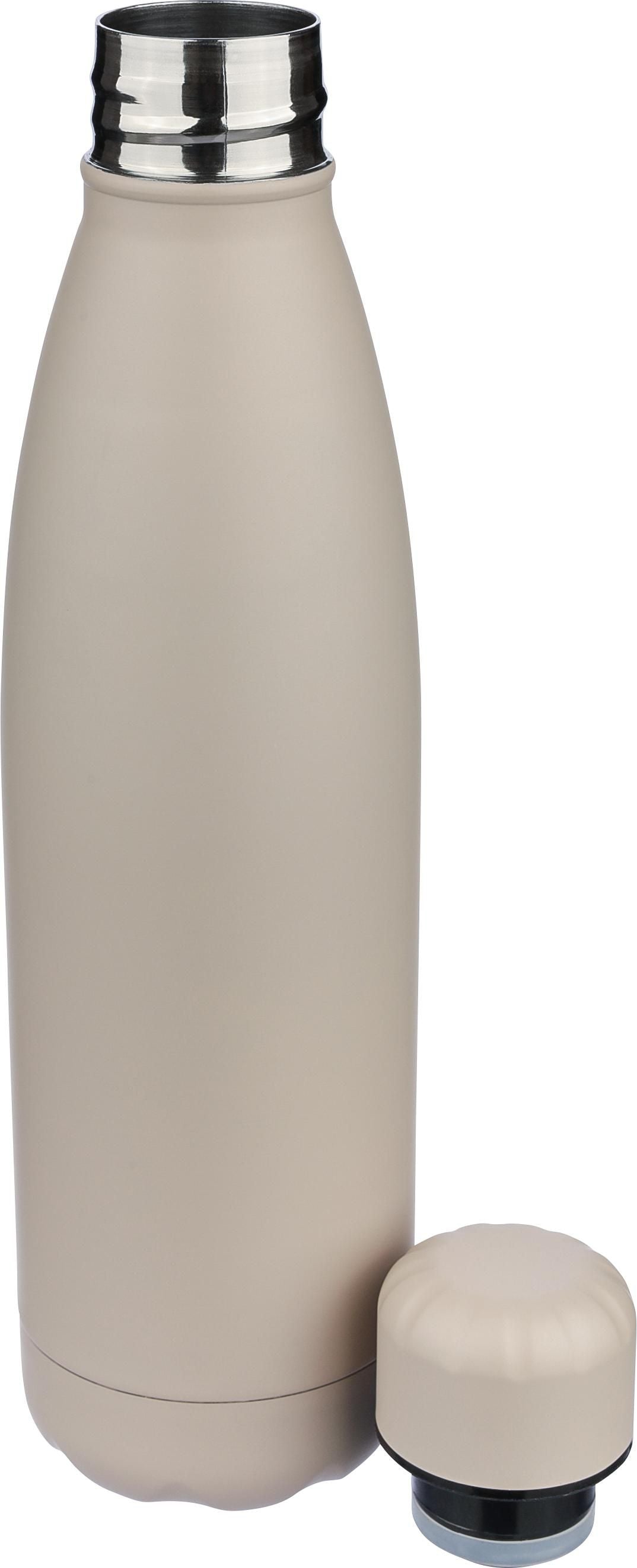 Recycelte doppelwandige Trinkflasche 500 ml Sunny