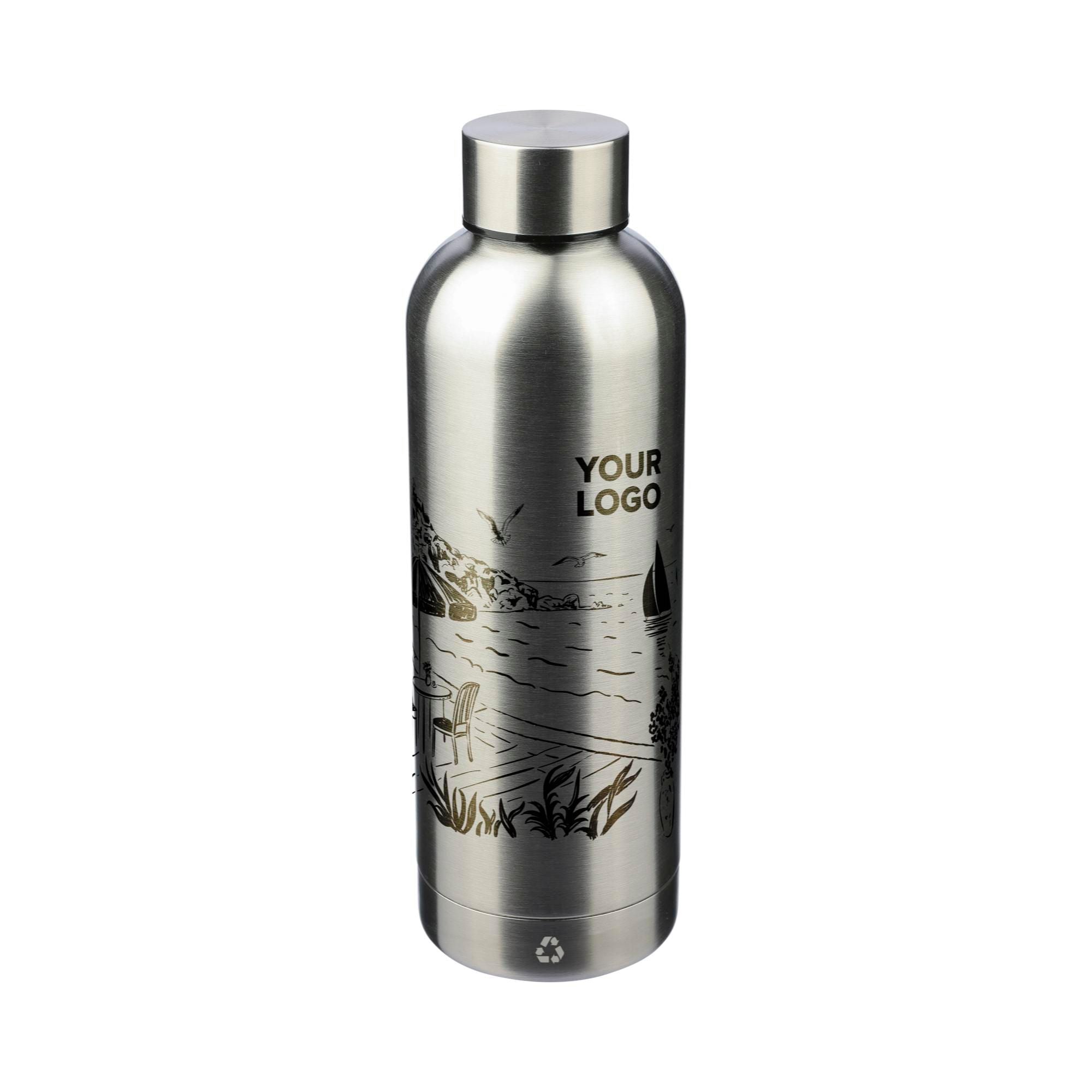 Recycelte Flasche aus Edelstahl 500 ml Isaiah