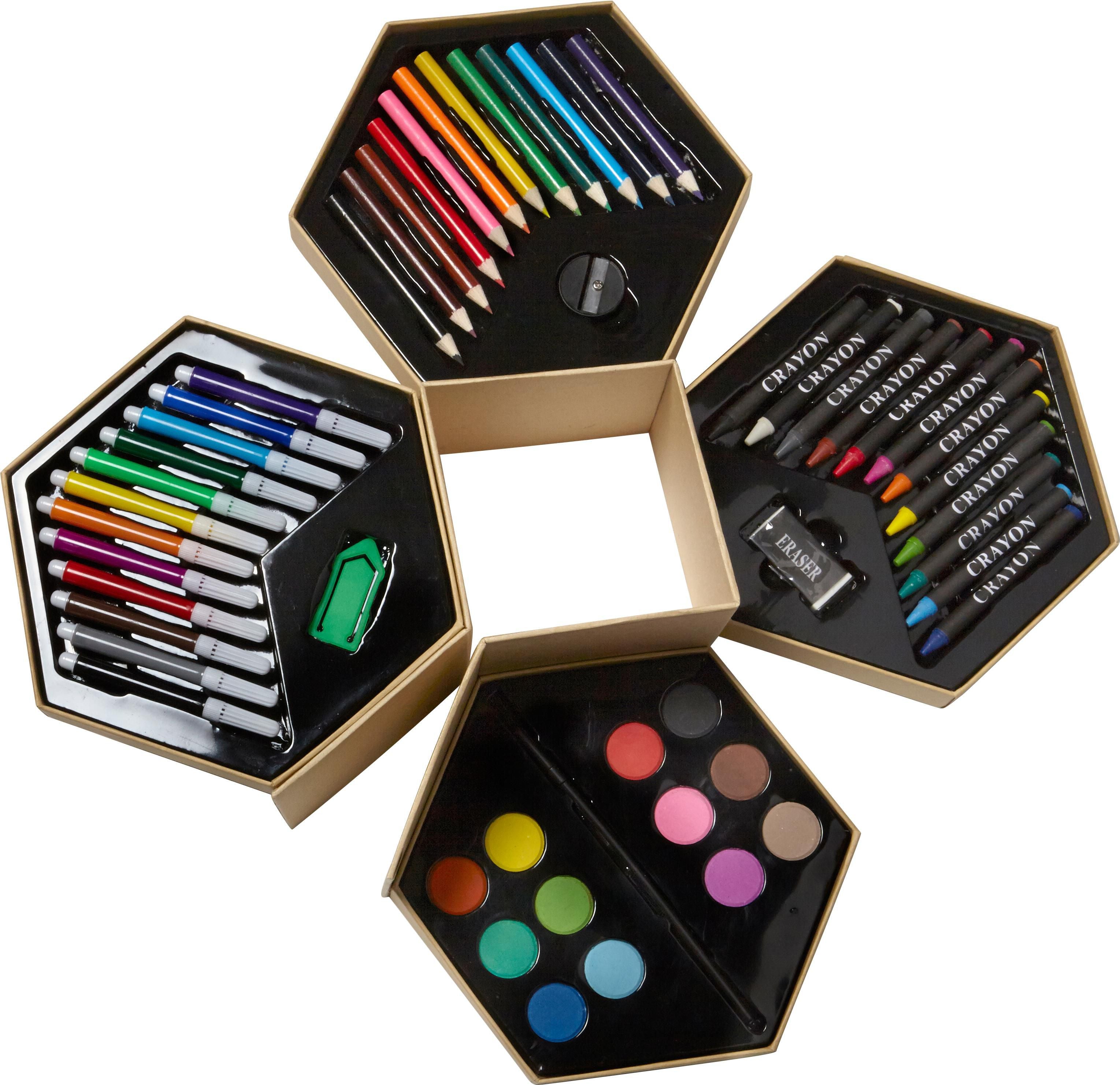 Kinderfarbbox aus Karton Kenji
