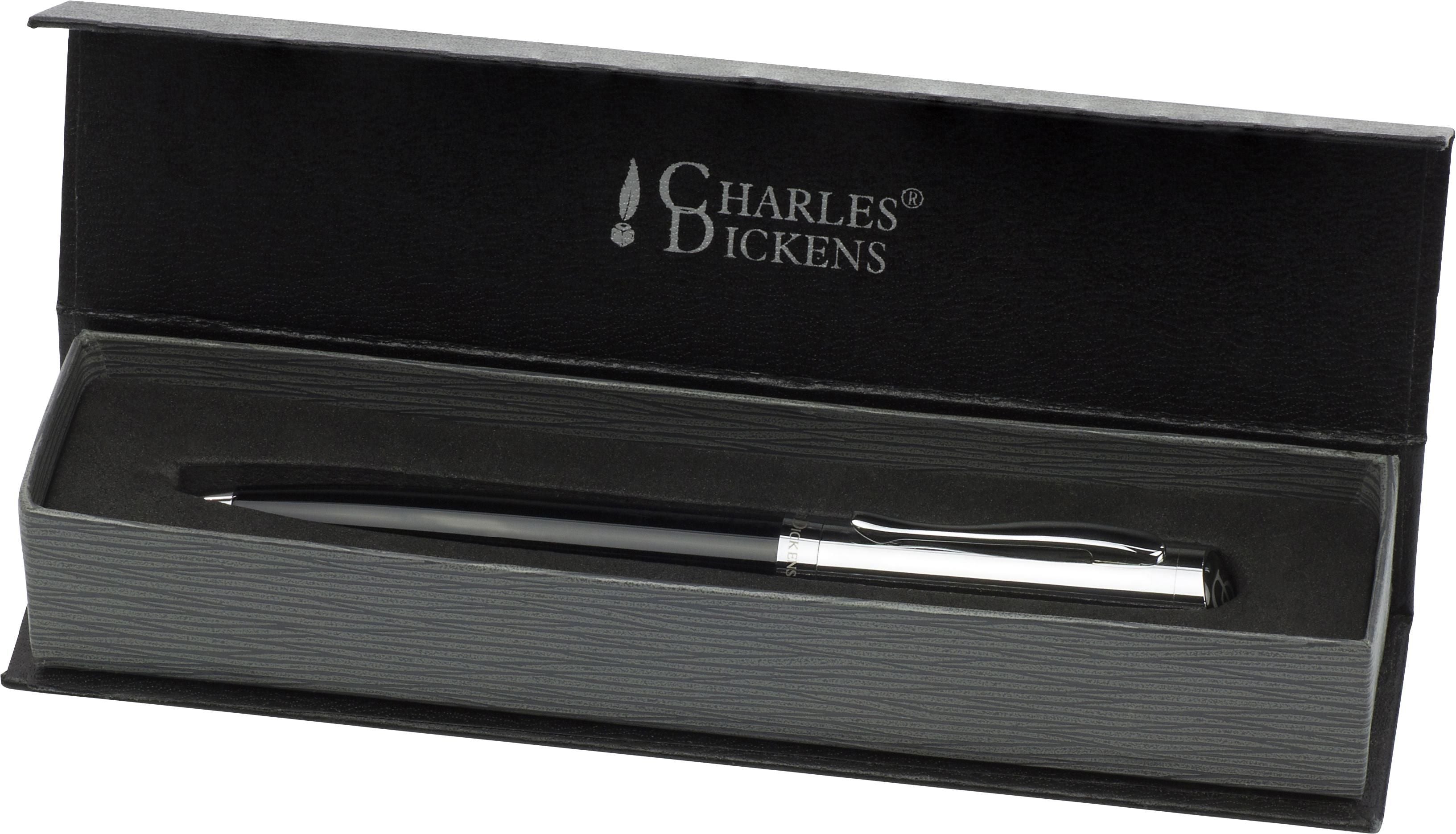 Charles Dickens Kugelschreiber aus Metall Sasha