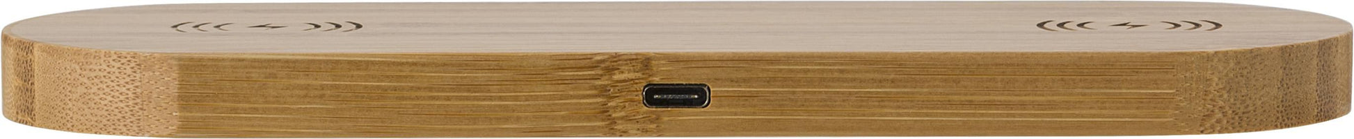 Wireless Ladepad aus Bambus Tatum