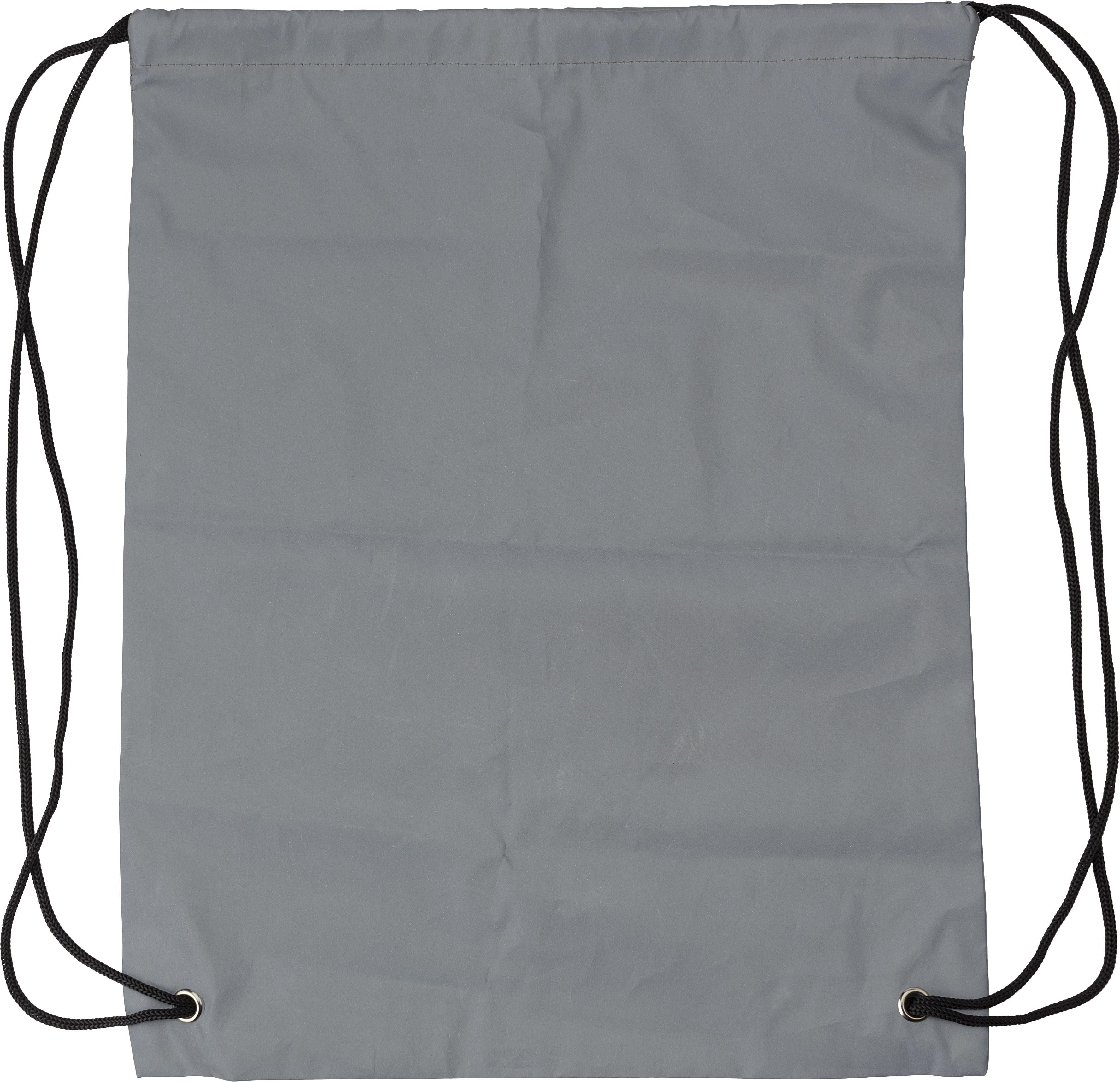 Rucksack aus Synthetik (190D) mit reflektierendem Kordelzug Melila