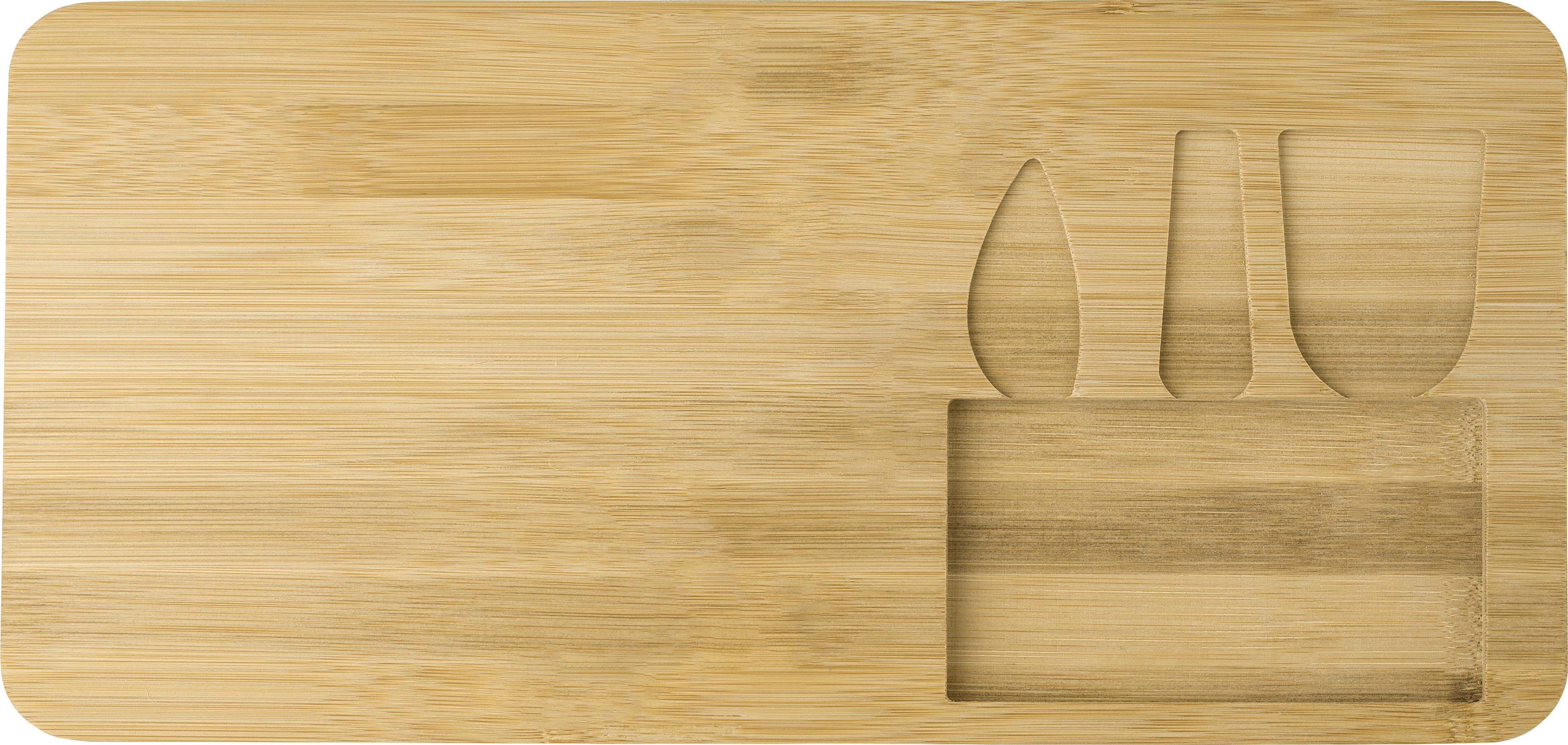 Käsebrett aus Bambus Regina