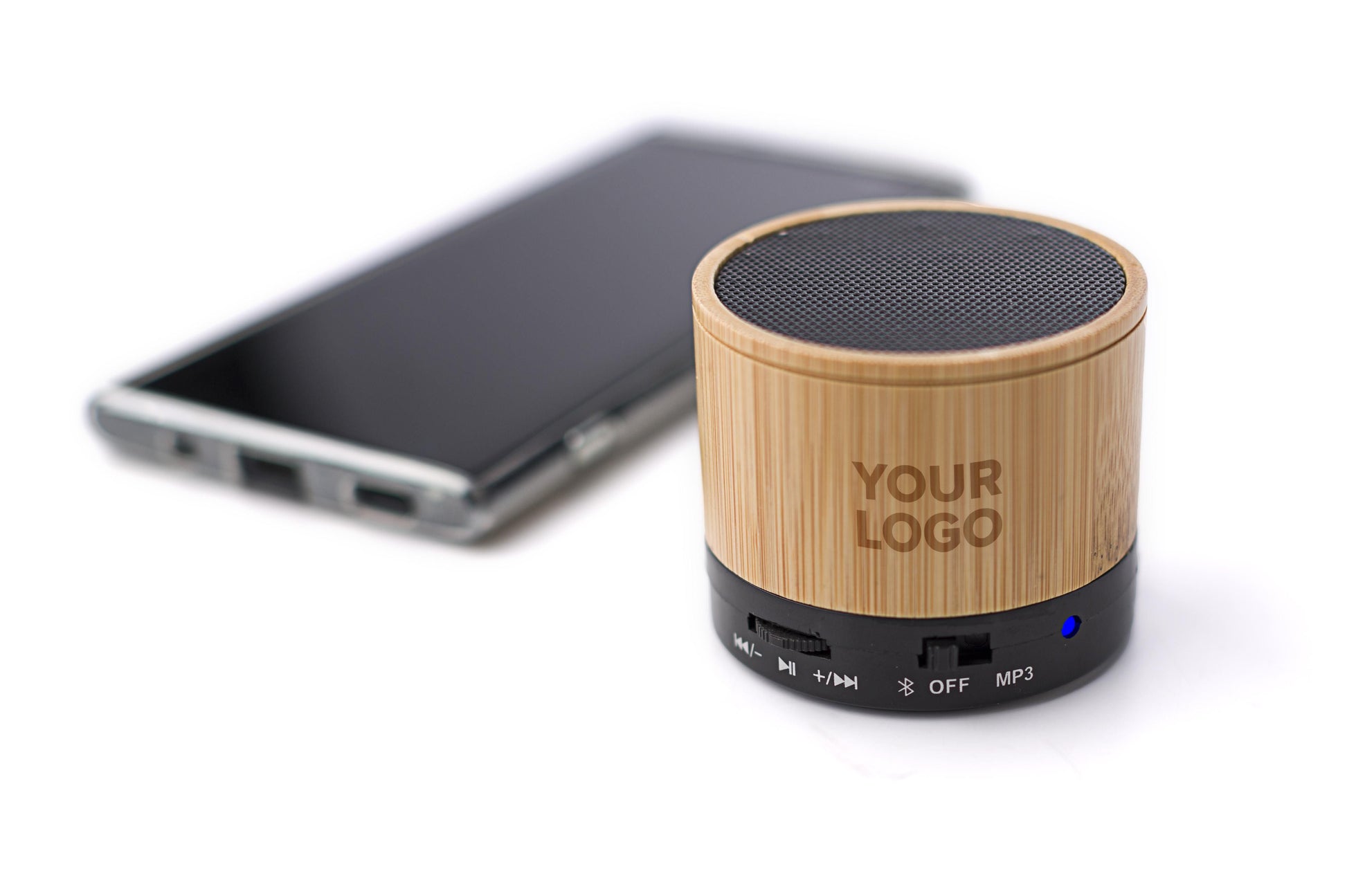 Wireless-Lautsprecher aus Bambus Rosalinda
