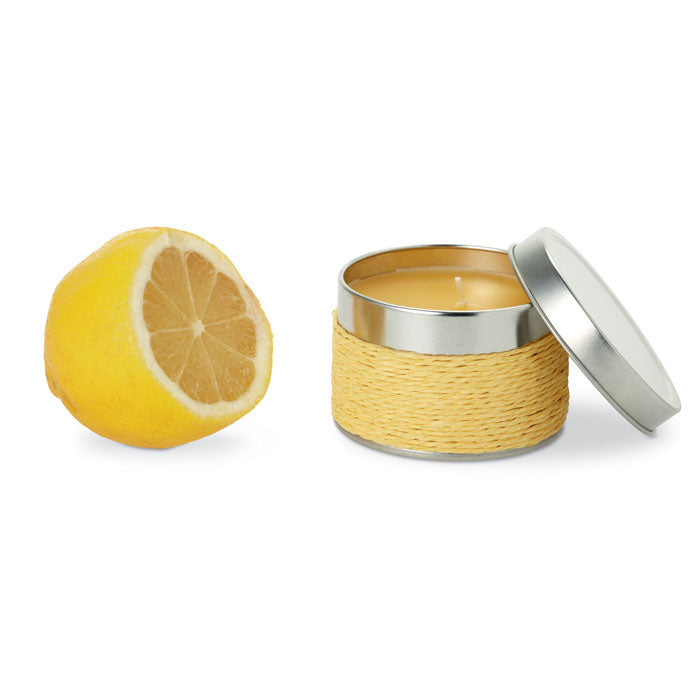 DELICIOUS Kerze mit Apfelduft – Gelb