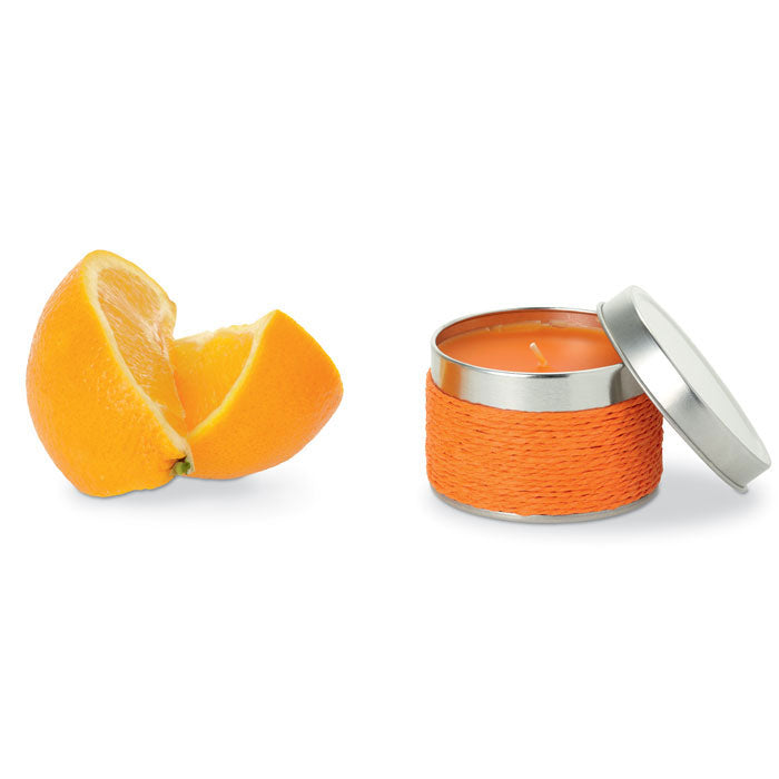 DELICIOUS Kerze mit Apfelduft – Orange