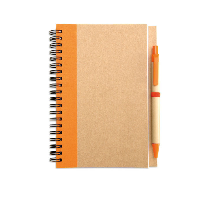 SONORA PLUS Recycelter Notizblock – Orange
