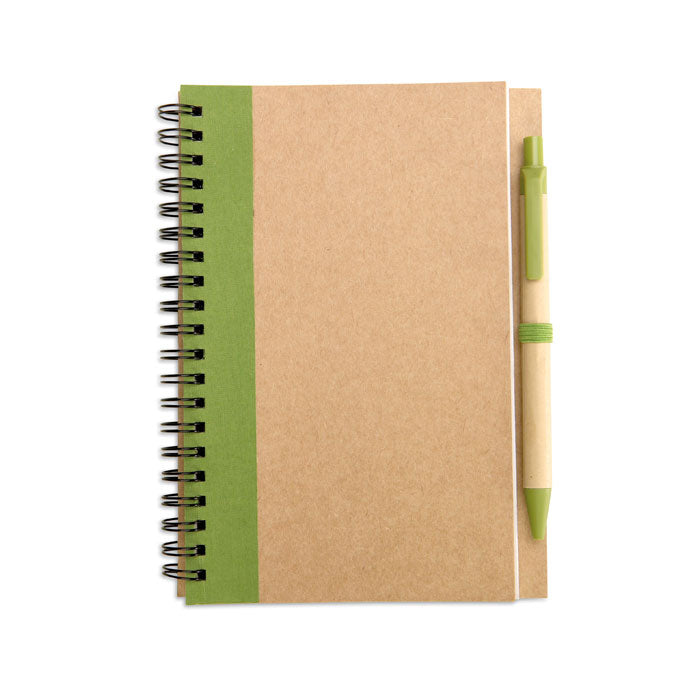 SONORA PLUS Recycelter Notizblock – Limette