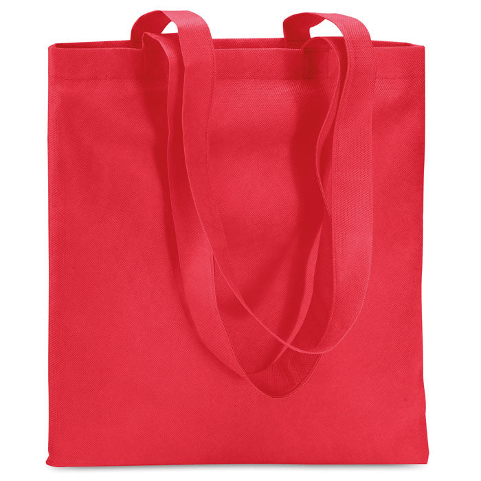 TOTECOLOR Einkaufstasche aus Vliesstoff – Rot