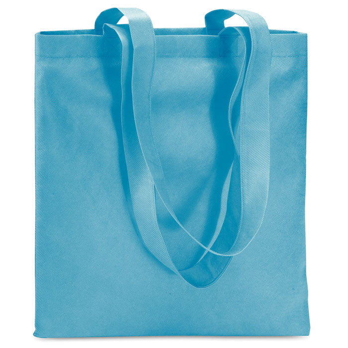 TOTECOLOR Einkaufstasche aus Vliesstoff – Türkis
