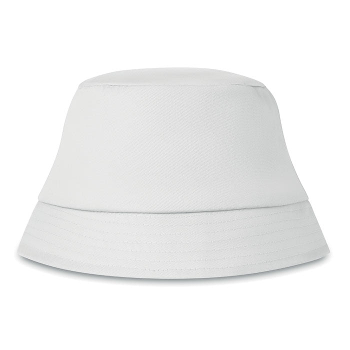 BILGOLA Bucket hat baumwolle 160 g/m² – Weiß