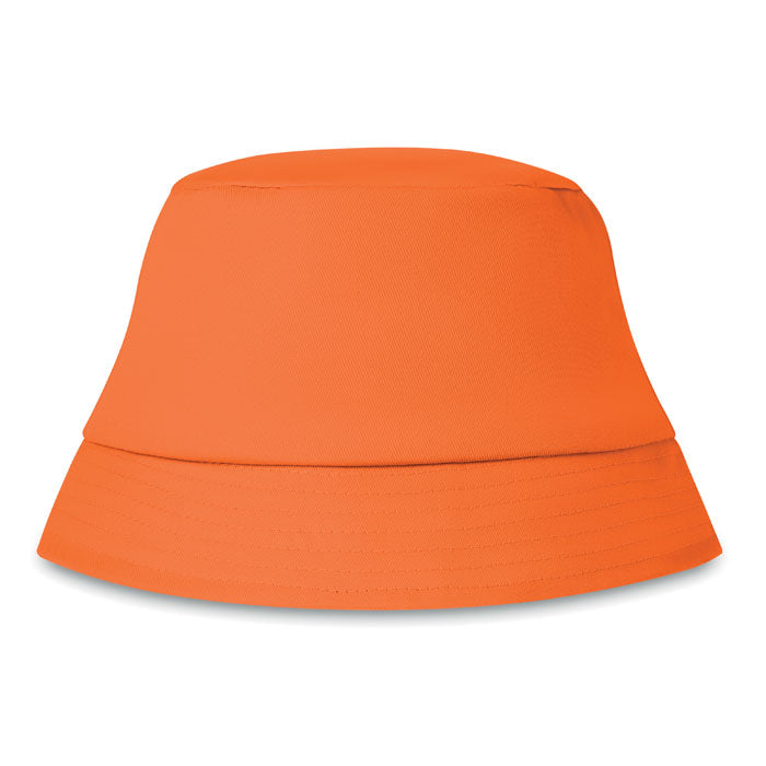 BILGOLA Bucket hat baumwolle 160 g/m² – Orange