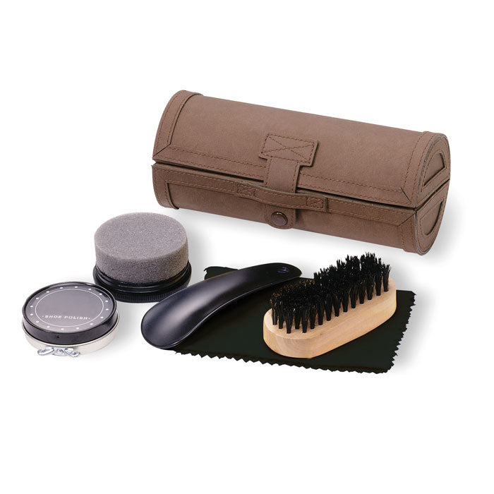 GENTLEMAN Schuhputz-Set – Braun