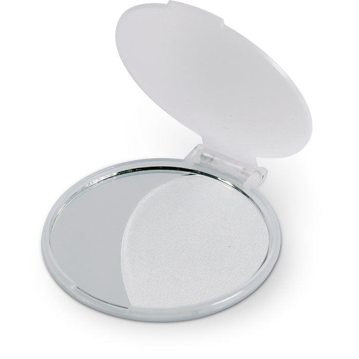 MIRATE Make-Up-Spiegel – Transparent Weiß