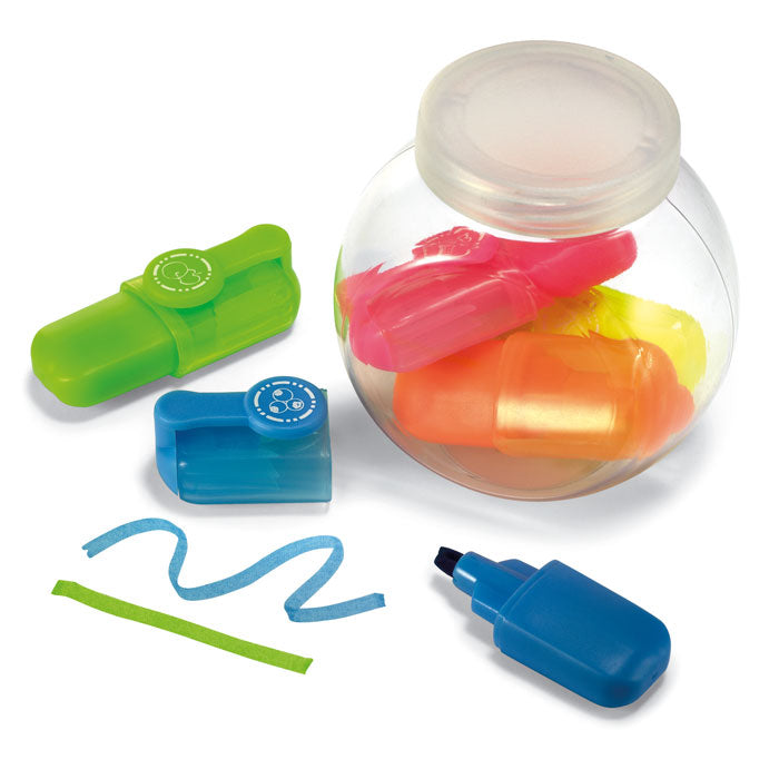 FUN FOR FIVE 5 verschiedene Textmarker – Multicolour