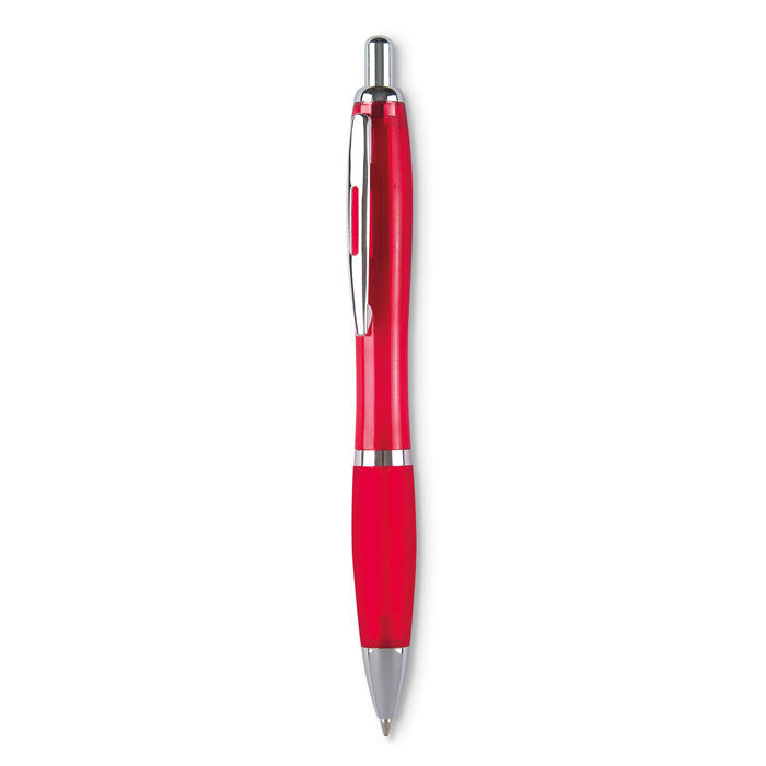 RIOCOLOUR Rio Colour Kugelschreiber – Transparent Rot