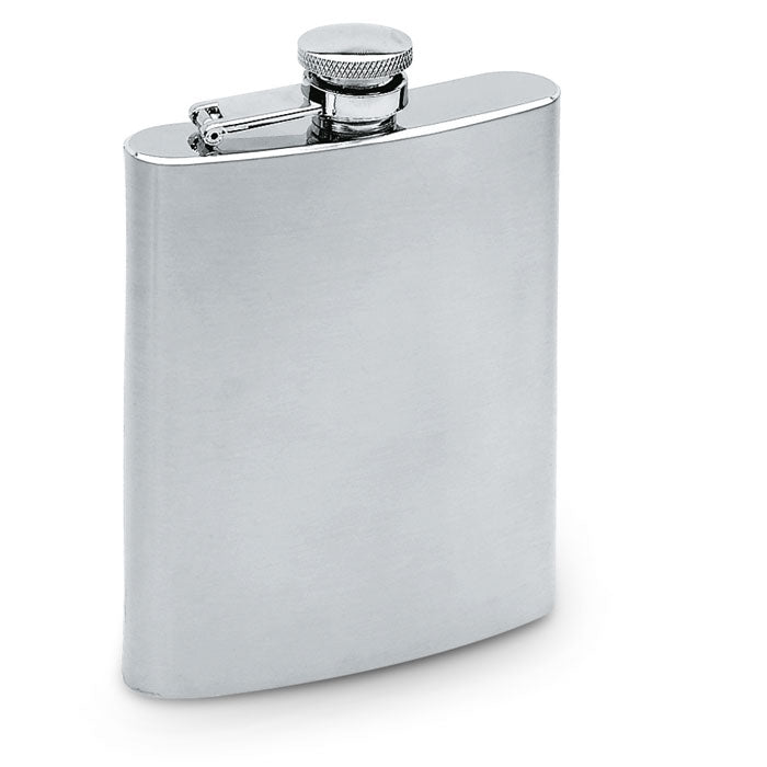 SLIMMY FLASK Flachmann – Mattsilber