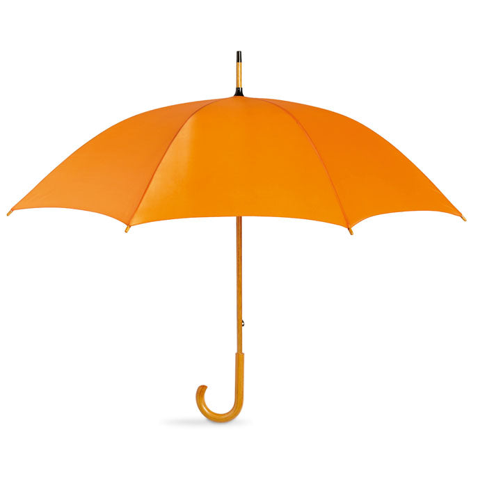 CALA Regenschirm mit Holzgriff – Orange