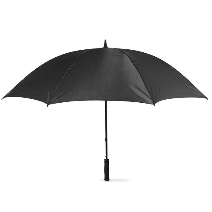 GRUSO Regenschirm mit Softgriff – Schwarz