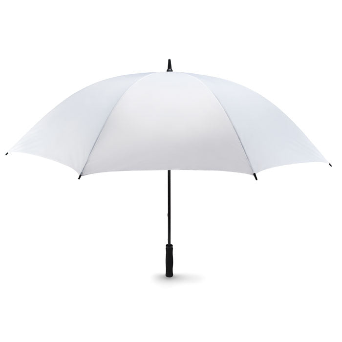 GRUSO Regenschirm mit Softgriff – Weiß