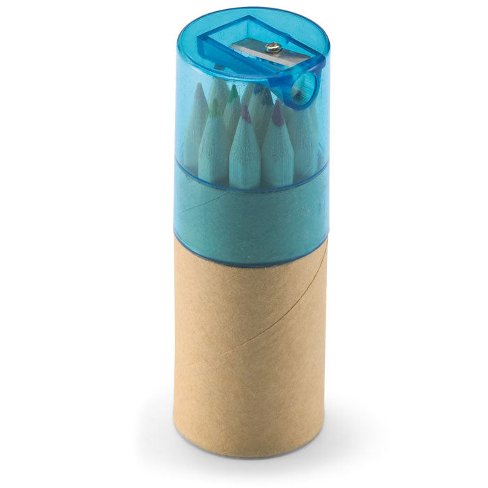 LAMBUT 12 Buntstifte – Transparent Blau