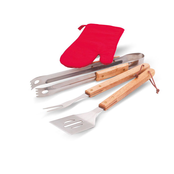 DONAU EAST BBQ Schürze mit BBQ Werkzeug