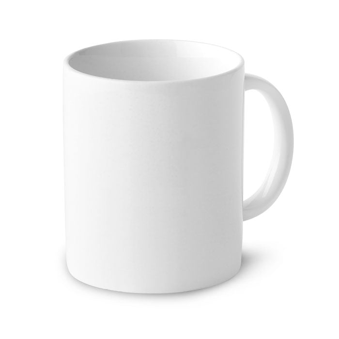 DUBLIN Klassische Kaffeetasse 300ml – Weiß