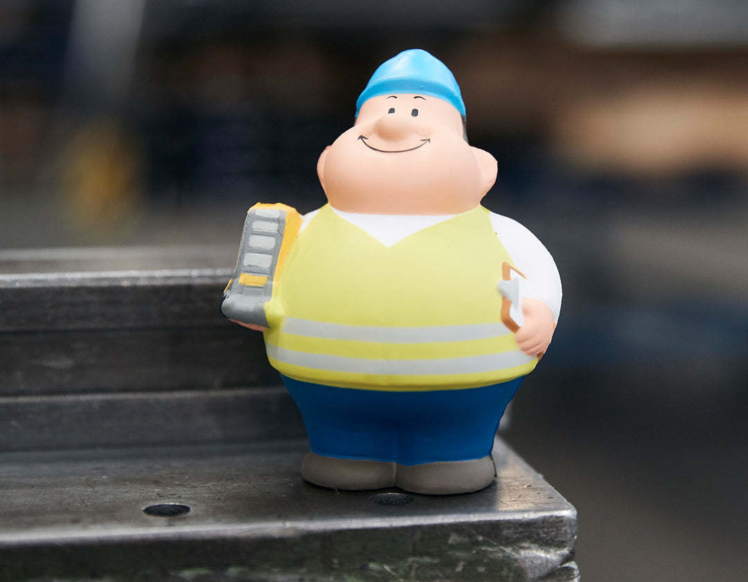 SQUEEZIES® Lagerist Bert® – Detailansicht 3